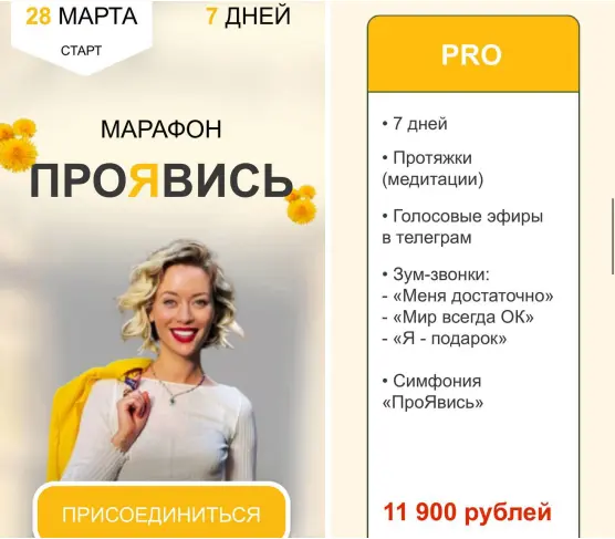 Марина Кульпина - Марафон Проявись. Тариф Pro