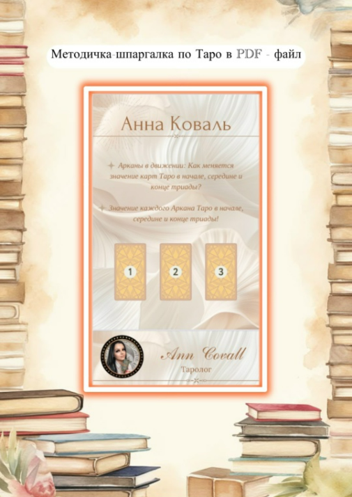 Анна Коваль - Аркан в начале, середине и конце триады