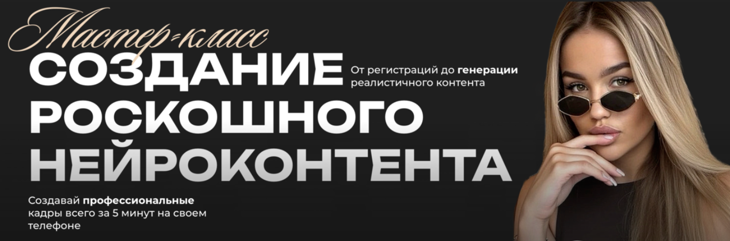 Аннетта Дамаева - Создание роскошного нейроконтента. Урок Ретушь и цветокоррекция