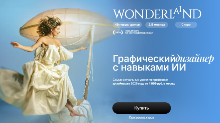 Алиса Яковлева - Графический дизайнер с навыками ИИ. Тариф Самостоятельный