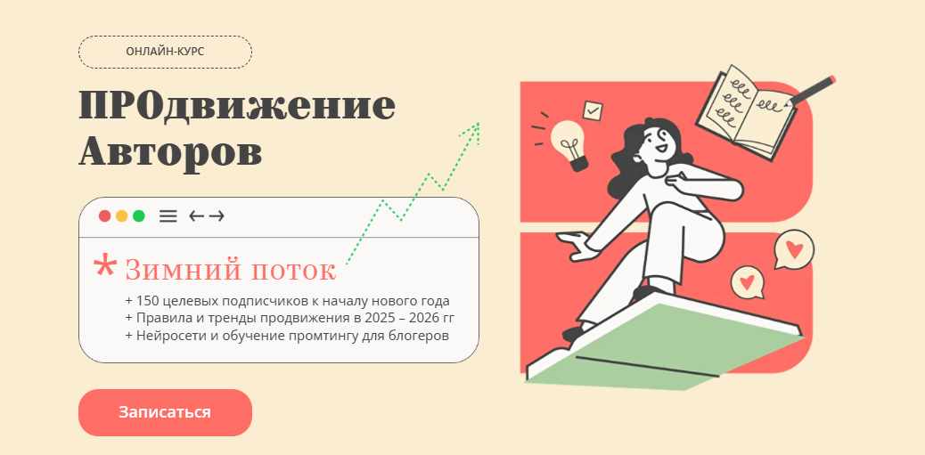 Bandband / Евгения Александрова - ПРОдвижение Авторов. Декабрь 2025. Тариф Нетворке