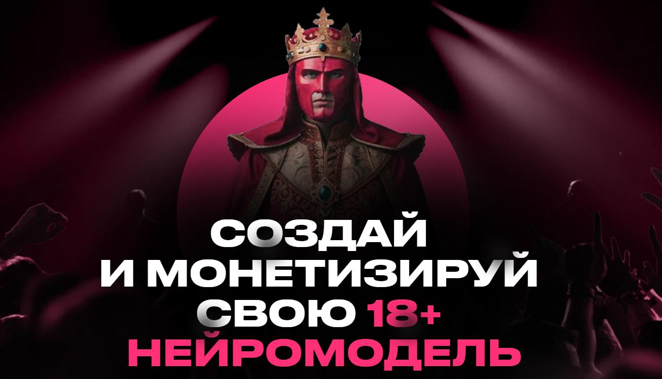 Продюсер нейродевочек - Создай и монетизируй свою 18+ нейромодель за 30 дней. Пакет Продвинутый