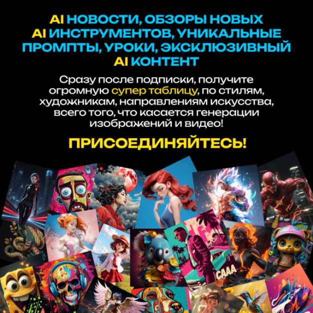 Neyrograph - Подписка на контент Искусственный интеллект для творчества и заработка. Февраль