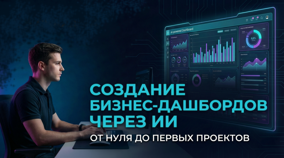 Авторская / Comprador - Создание бизнес-дашбордов через ИИ: от нуля до первых проектов