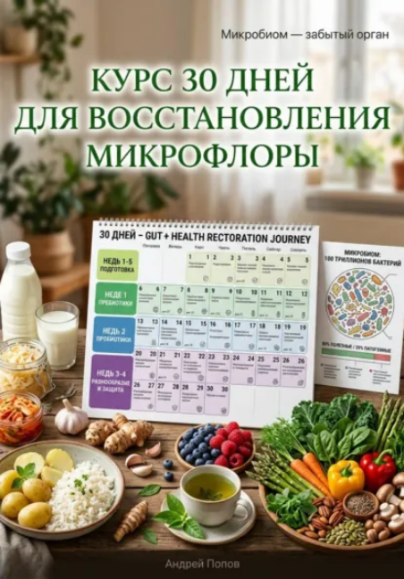 Андрей Попов - Курс 30 дней для восстановления микрофлоры