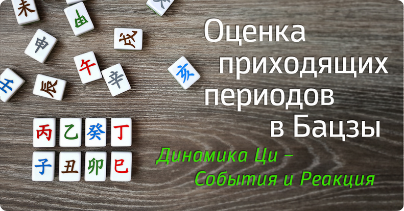 Оценка приходящих периодов в Ба / Наталия Цыганова - цзы. Динамика ци - события и реакция