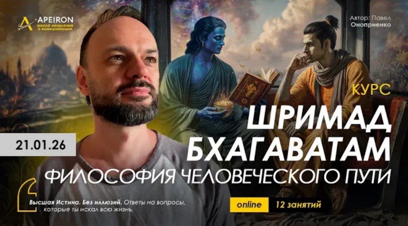 Apeiron / Павел Оноприенко - Шримад Бхагаватам. Философия человеческого пути. Занятие №3