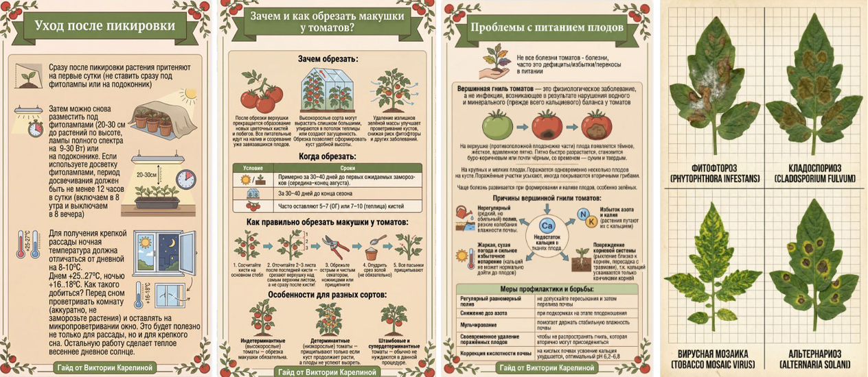 Семена Алтая - Виктория Карелина → Все про томаты от "Т" до "Ы"!