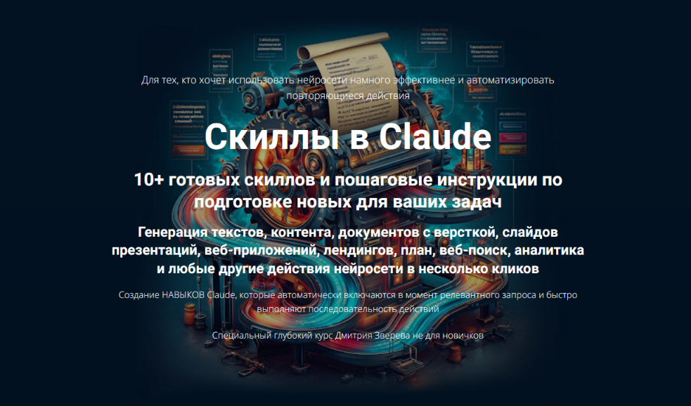 Дмитрий Зверев - Скиллы в Claude