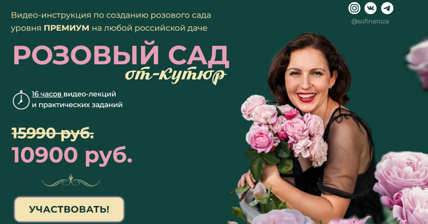 Софья Шамрай - Розовый сад от кутюр