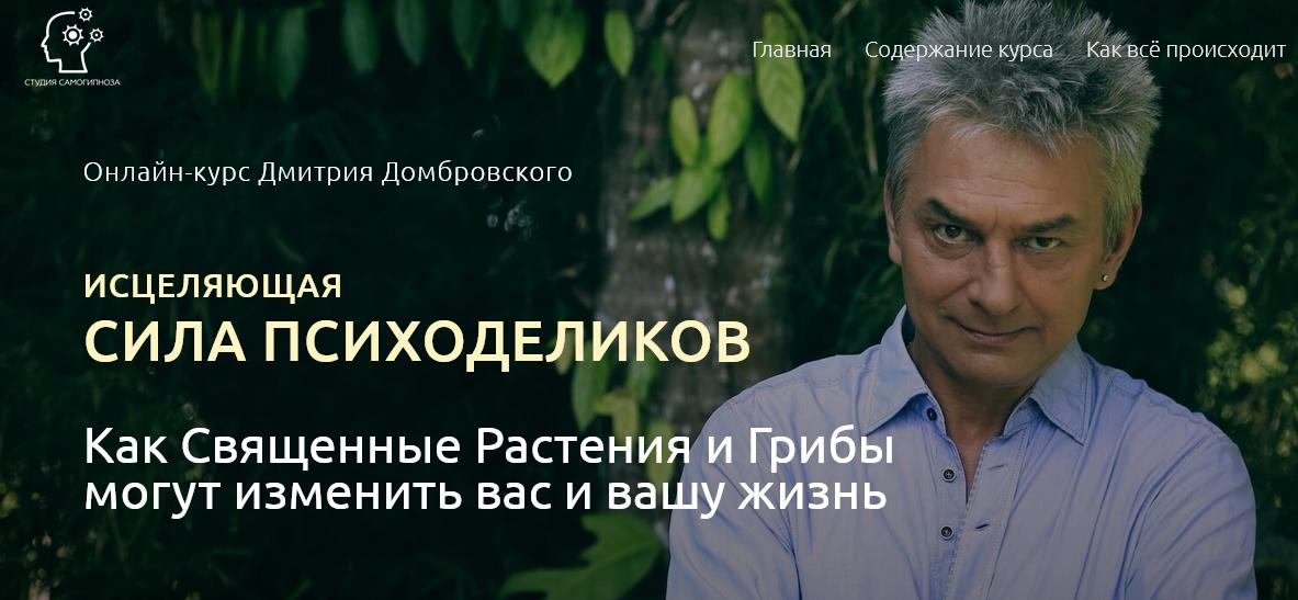 Дмитрий Домбровский - Исцеляющая Сила Психоделиков
