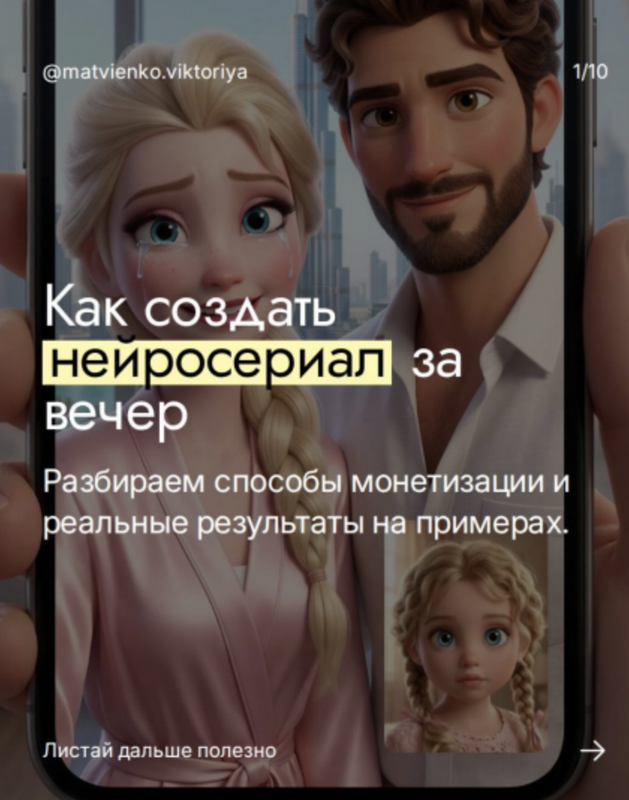 Виктория Матвиенко - Как создать нейросериал за вечер