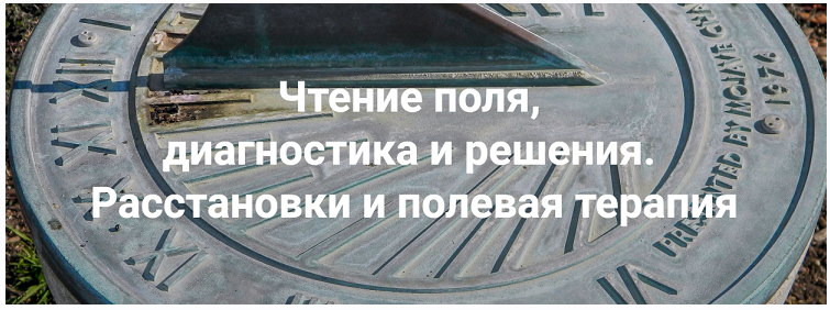 Елена Веселаго - Чтение поля, диагностика и решения. Расстановки и полевая терапия. 2024. Тариф Только теория