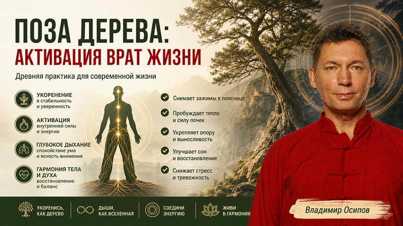 Владимир Осипов - Поза дерева: активация врат жизни. Тариф Стандарт