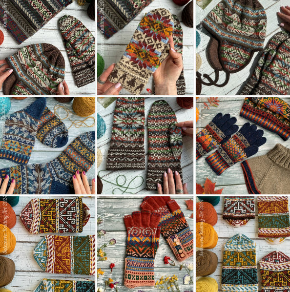 Molly Knits / Ольга Селезнёва - [Вязание] Школа цветного вязания Selezneva Knitting Art