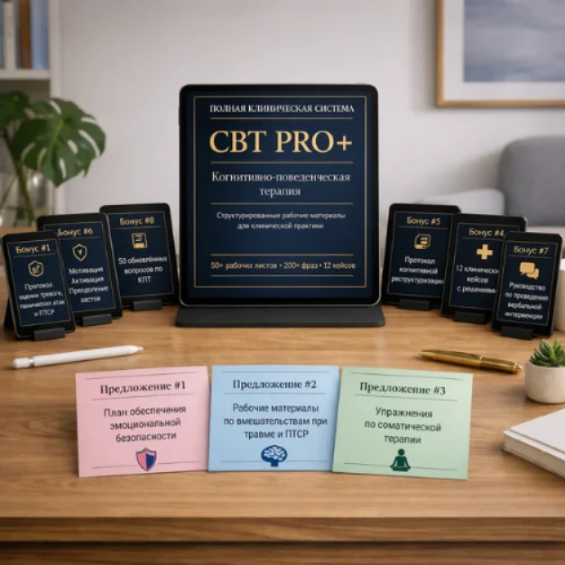 CBT PRO+™ - Полный клинический набор по КП