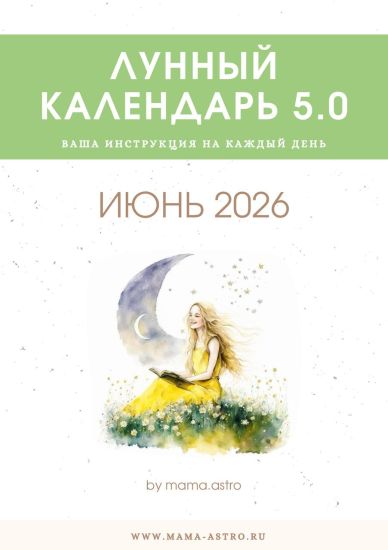 mama.astro - Лунный календарь 5.0. Ваша инструкция на каждый день (Июнь 2026)