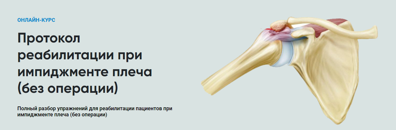 Rehab Science - Андрей Богатырев ― Протокол реабилитации при импиджменте плеча (без операции)