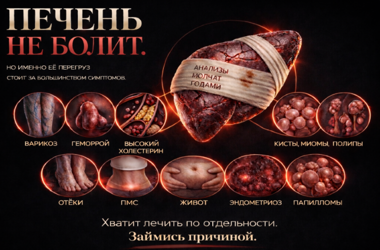 Печень / Наталья Каракоч - основа здоровья