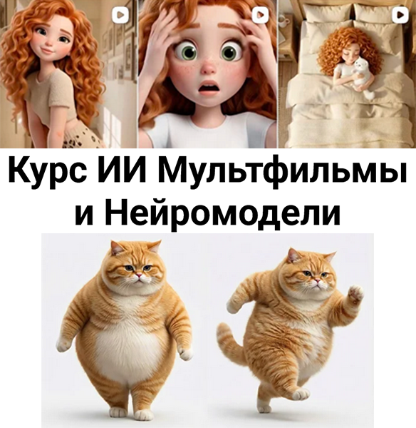 Светлана Стрижакова - ИИ мультфильмы и нейромодели. Тариф Базовый