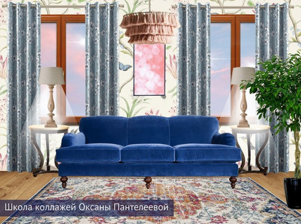 Оксана Пантелеева - Коллаж в Procreate