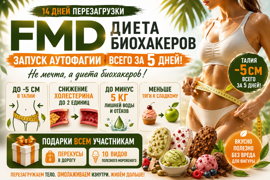 Наталья Каракоч - FMD диета биохакеров