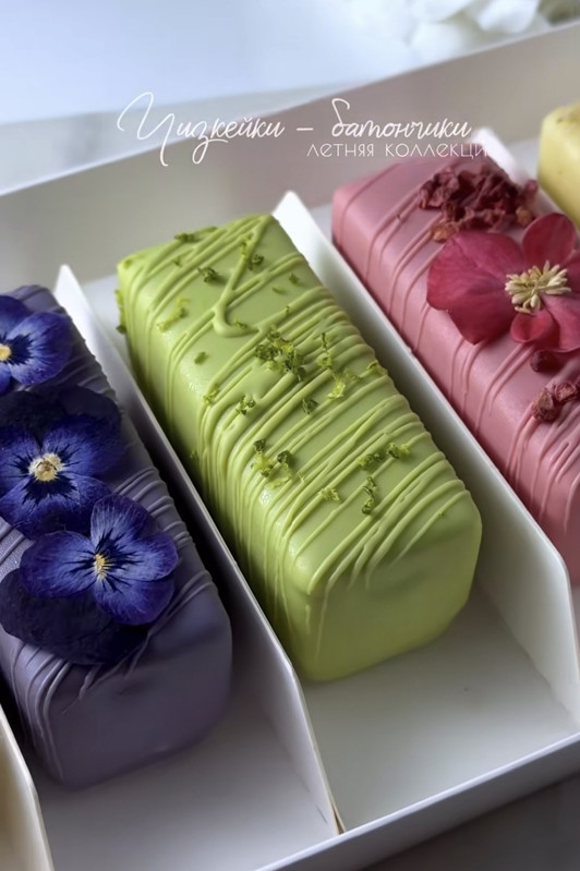 Lolly_bakery / Ольга Вьюгина - Чизкейки батончики. Летняя коллекция 2026
