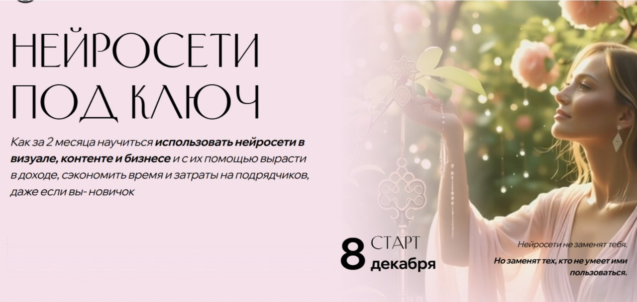 ProcreateSchool / Светлана Скляр - Нейросети под ключ. Тариф Pro