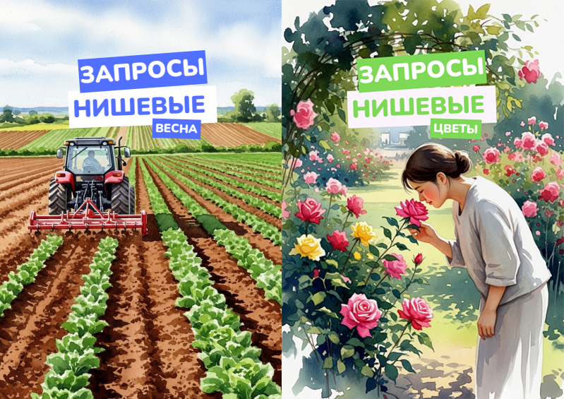 vasilinfo / Василина Баранова - Книга низкочастотных запросов Весна + Цветы